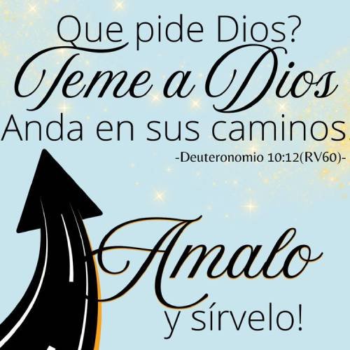 Imagen que contiene el texto de Deuteronomio 10:12