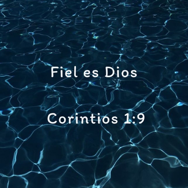 Fiel es Dios 1 cor
